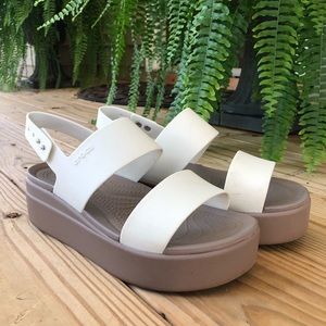 CROCS Platform Sandals